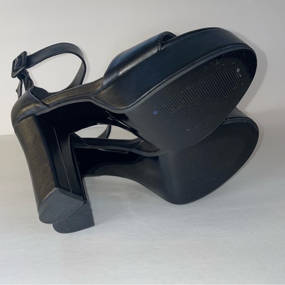 IDIFU Sabrina 5 inch Platform Heels Black 9 - Picture 5 of 13